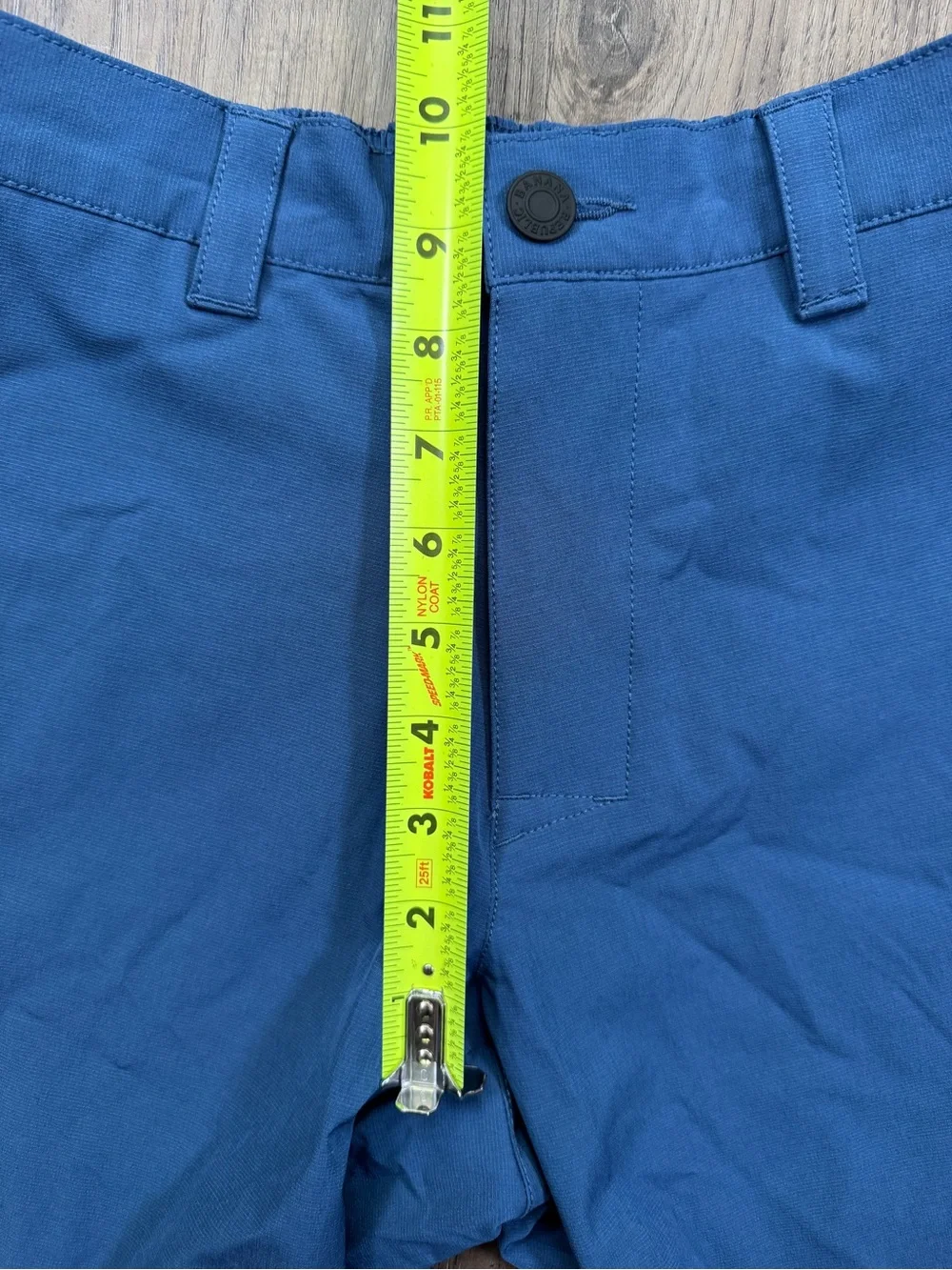 Banana Republic Men's Blue Stretch Shorts Elastic Waist 30